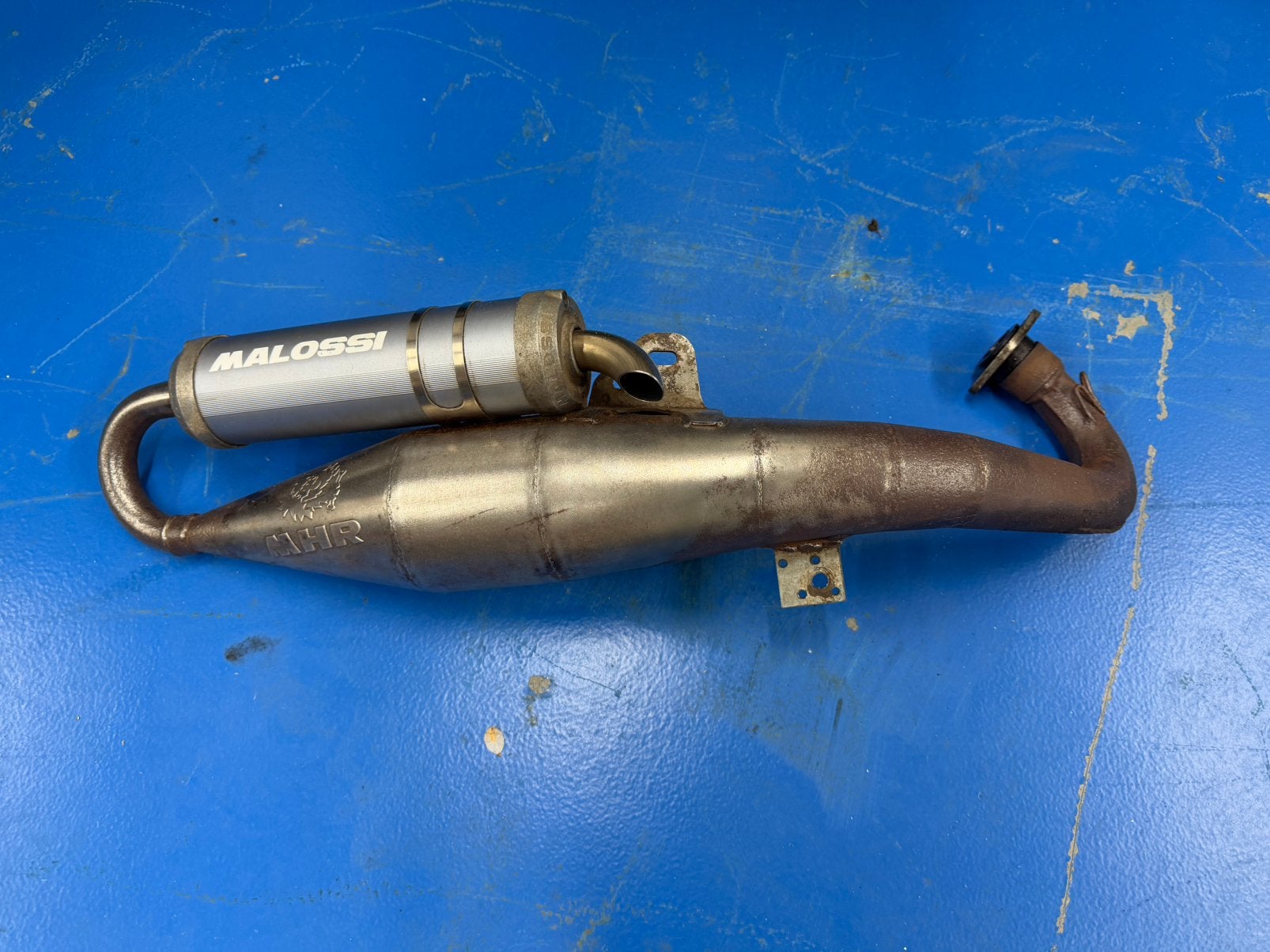 Malossi uitlaat 125-150-180cc 2t, Ophalen, Gebruikt, Uitlaat, Piaggio