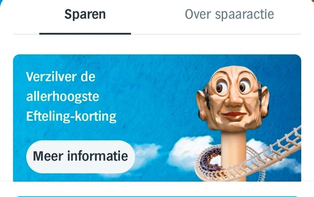 ah  efteling ., Tickets en Kaartjes, Drie personen of meer, Kortingsbon, Pretpark