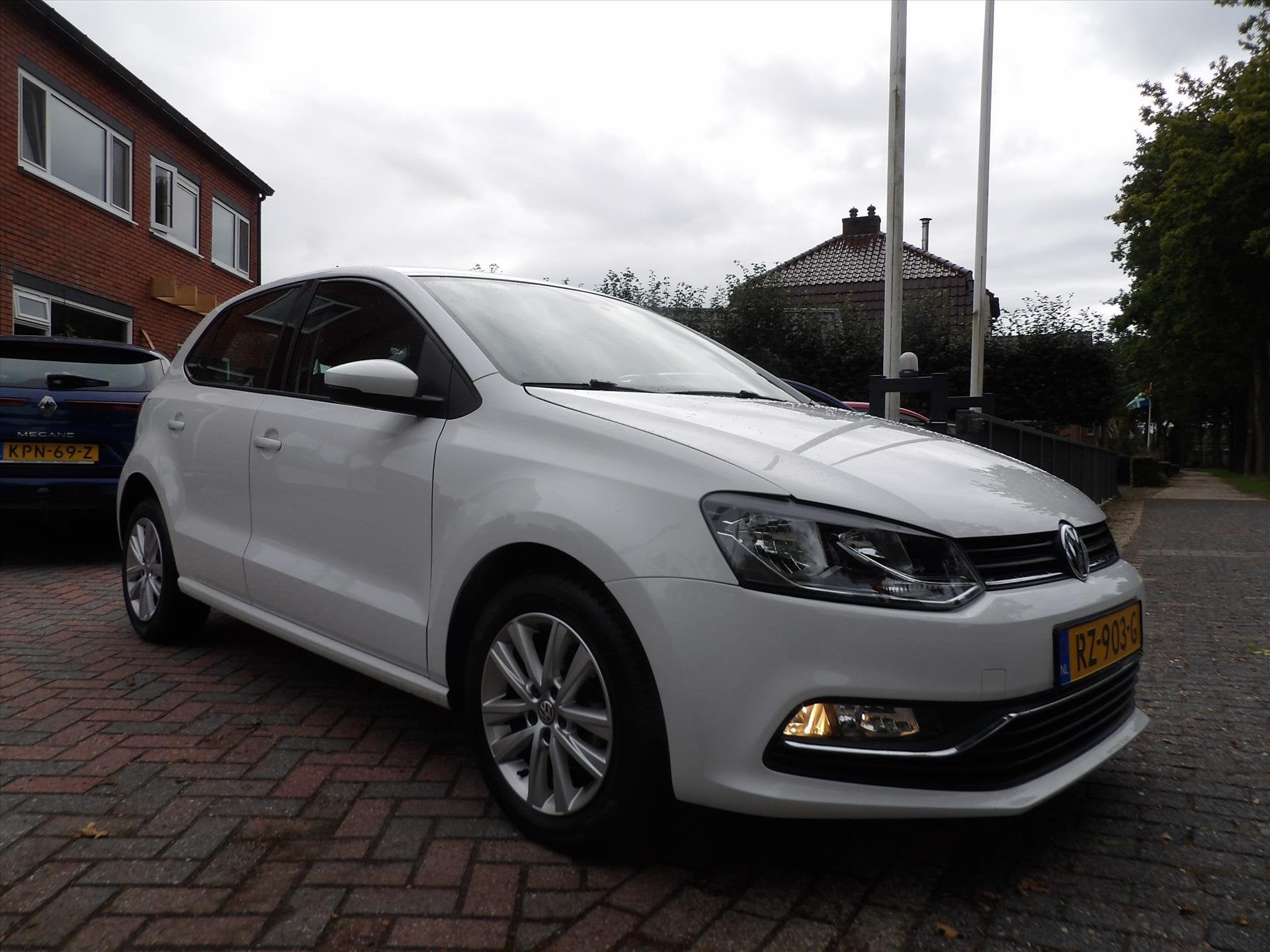 Volkswagen Polo 1.2 TSI 66KW, Auto's, 21 km/l, Euro 6, 4 cilinders, Wit
