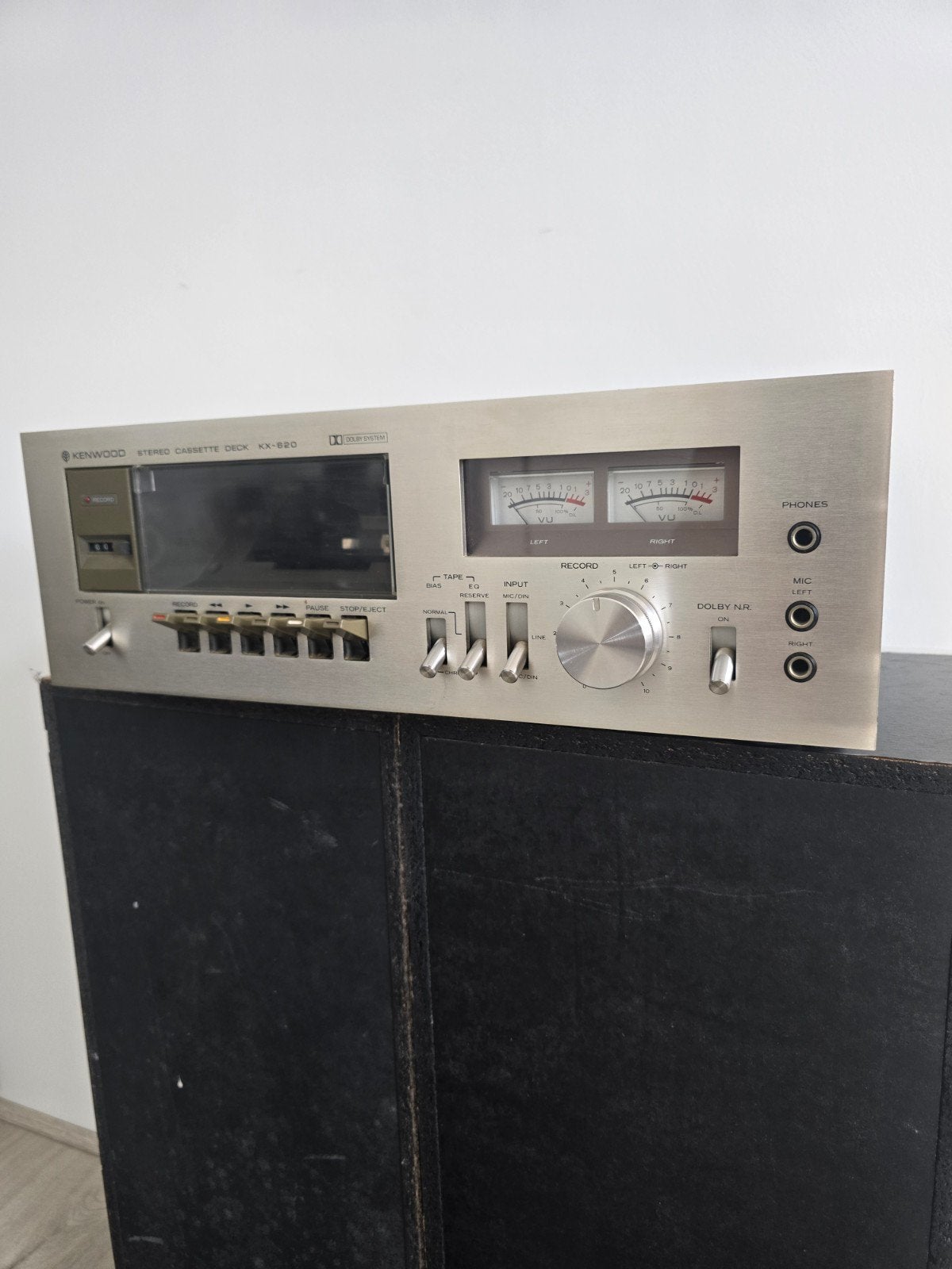 Kenwood KX-620 cassettedeck, Ophalen, Kenwood