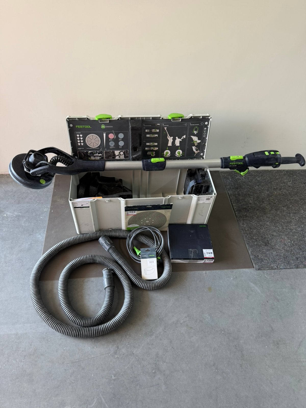 Festool planex giraf schuurmachine, Doe-het-zelf en Verbouw, Gereedschap | Schuurmachines, Ophalen, Zo goed als nieuw, Minder dan 600 watt