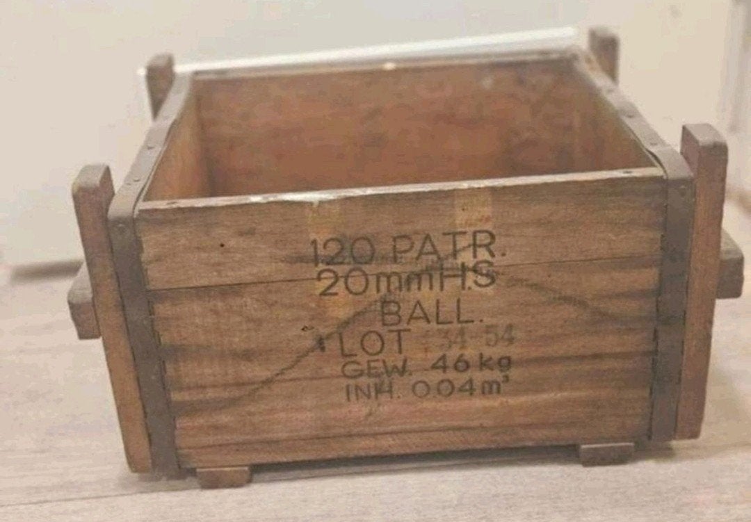 2e wereld oorlog kist, Ophalen, Minder dan 50 cm