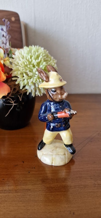Royal Doulton Bunnykins Fireman, Verzenden, Zo goed als nieuw, Dier