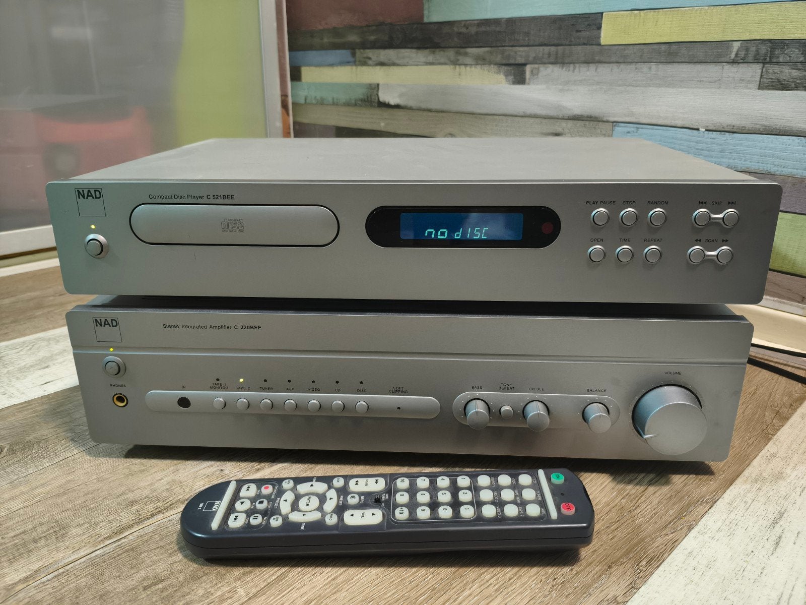 NAD C 320 BEE Versterker + C 521 BEE CD Speler Set, Overige merken, Gebruikt, Cd-speler, Losse componenten