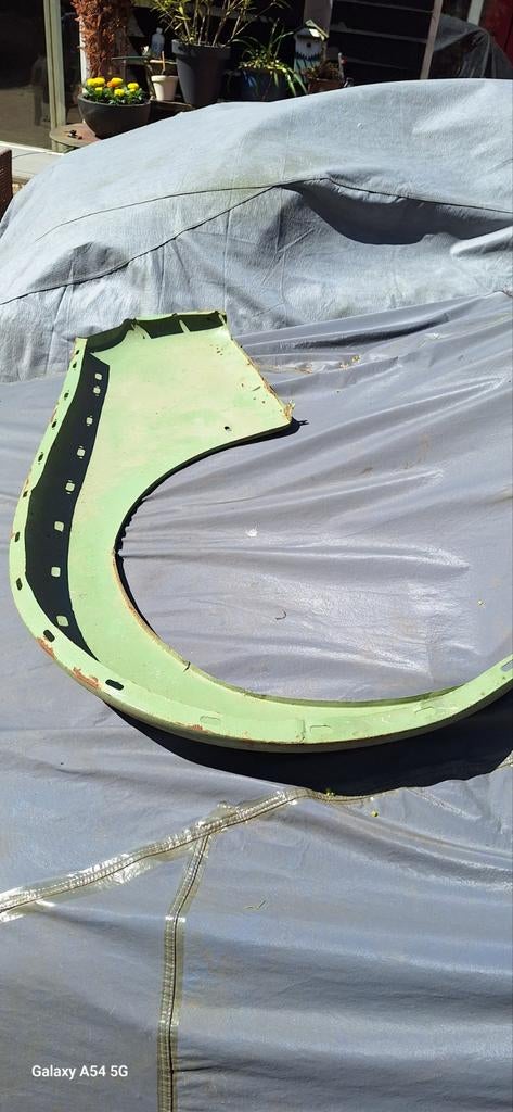 Triumph TR 3/3a rechter voorspatbord (wing), Gebruikt, Triumph, Ophalen of Verzenden, Spatbord