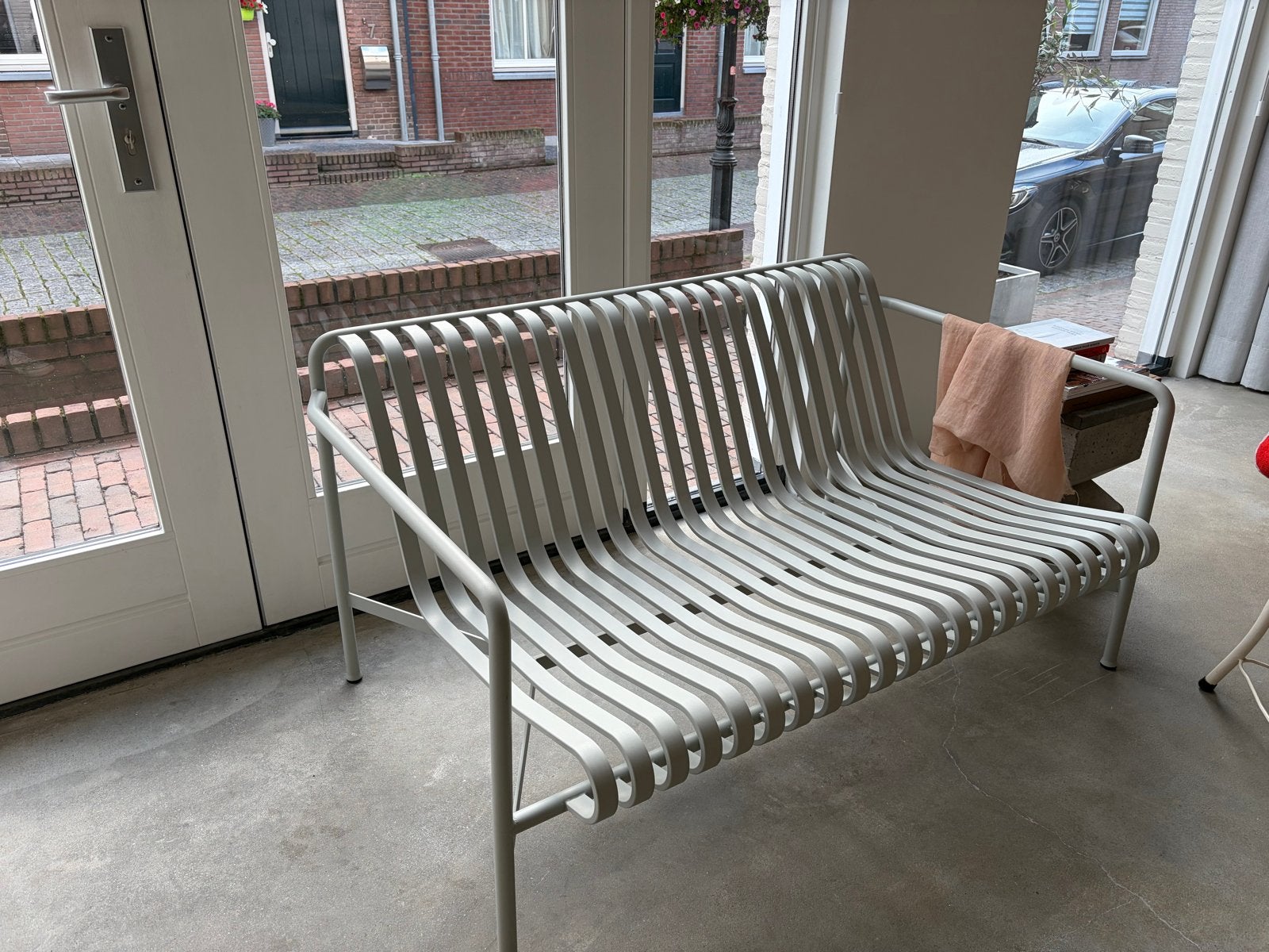 HAY Palissade Lounge Sofa incl. kussen, 75 tot 100 cm, Ophalen of Verzenden, Rechte bank, Minder dan 150 cm