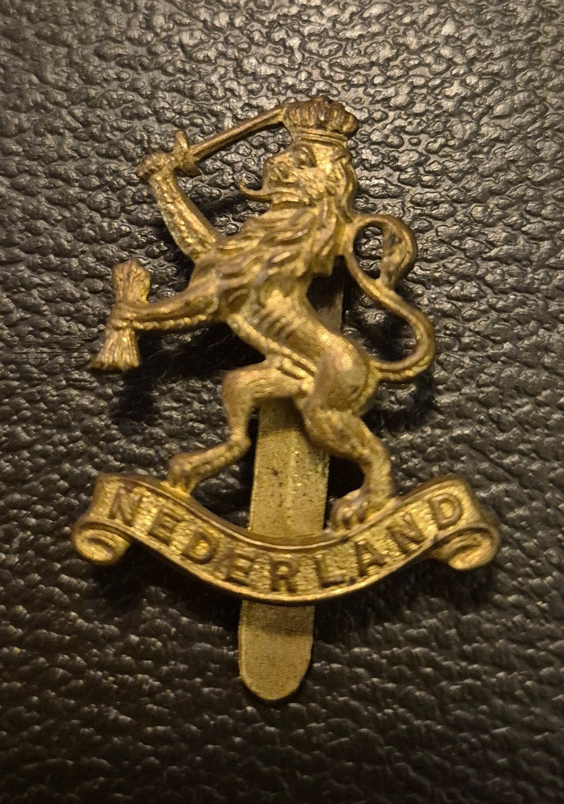 Baretspeld Prinses Irene brigade WW2, Verzamelen, Ophalen of Verzenden, Landmacht, Nederland, Embleem of Badge