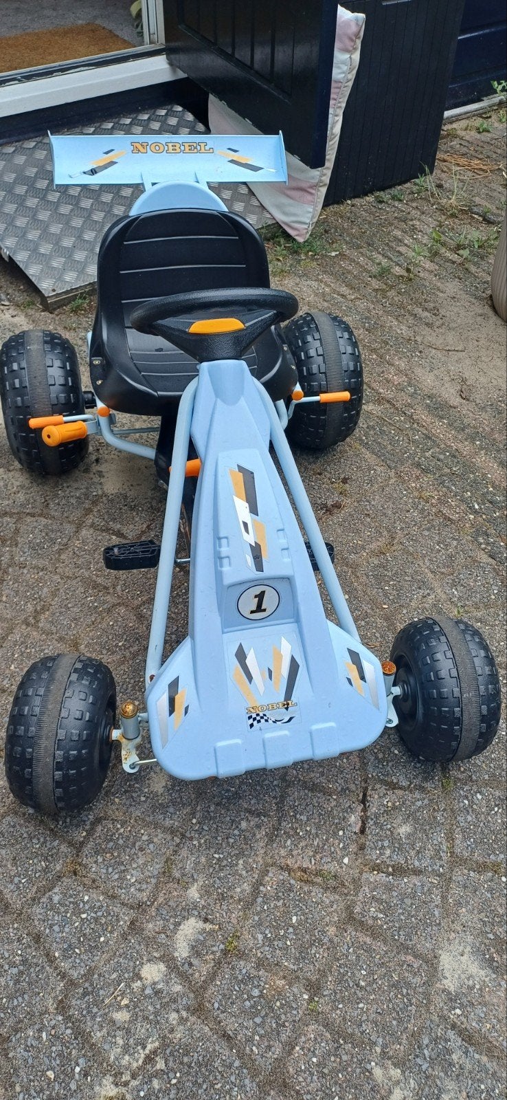Skelter voor kinderen, Ophalen, Gebruikt