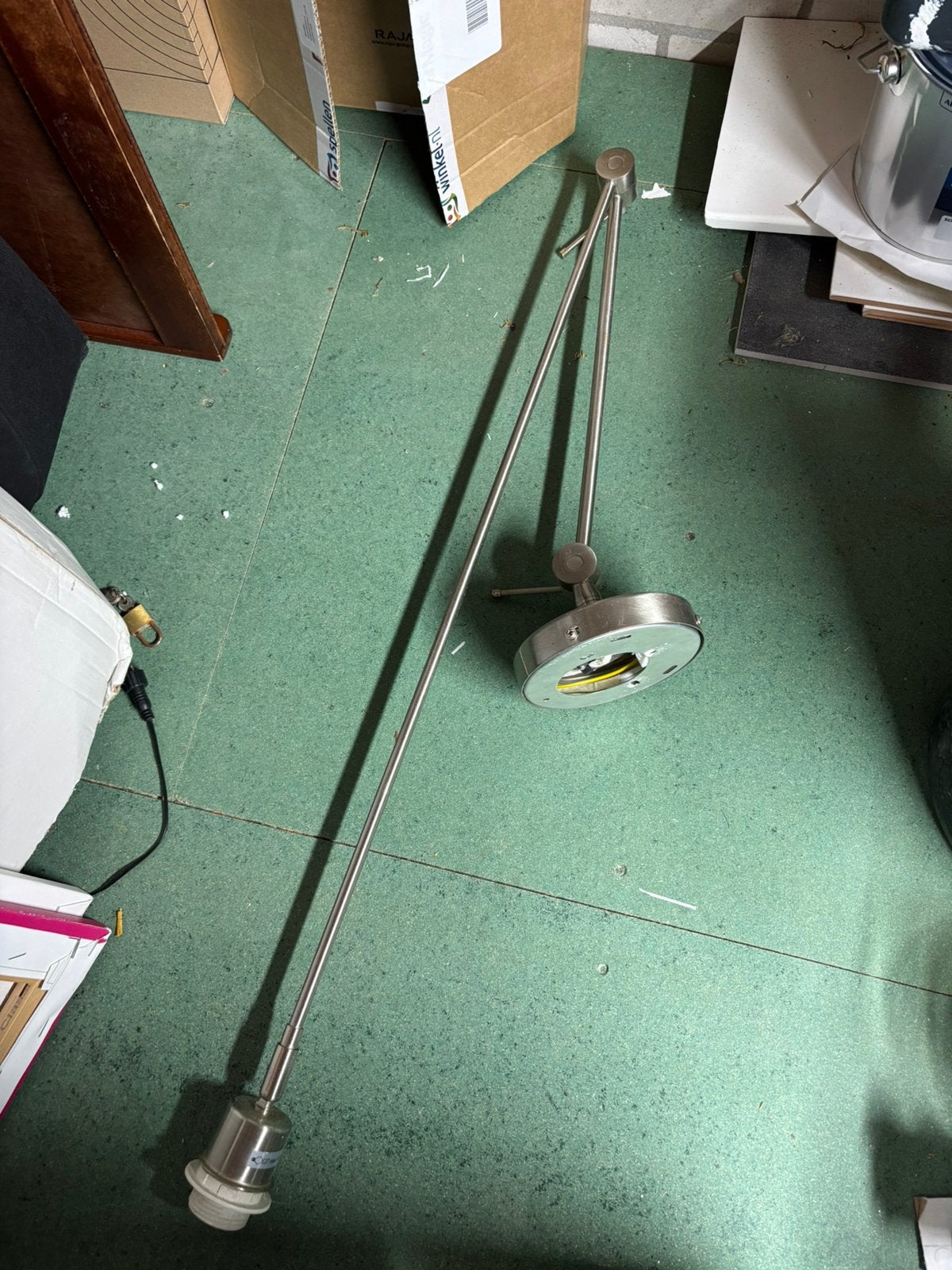 Lamp stang om lampenkap aan te hangen, Huis en Inrichting, Ophalen, Zo goed als nieuw
