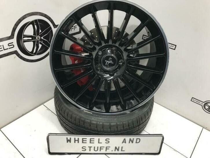 Keskin KT15 lichtmetaal velgen 19"inch 5x112 Mercedes, Ophalen, Gebruikt, 19 inch, Banden en Velgen