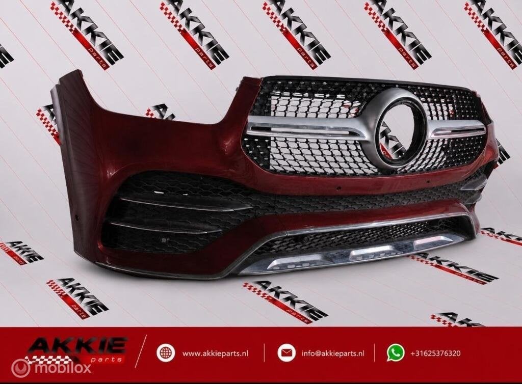 Mercedes GLE bumper voor Amg-Line W167 C167, Gebruikt, Voor, Ophalen of Verzenden