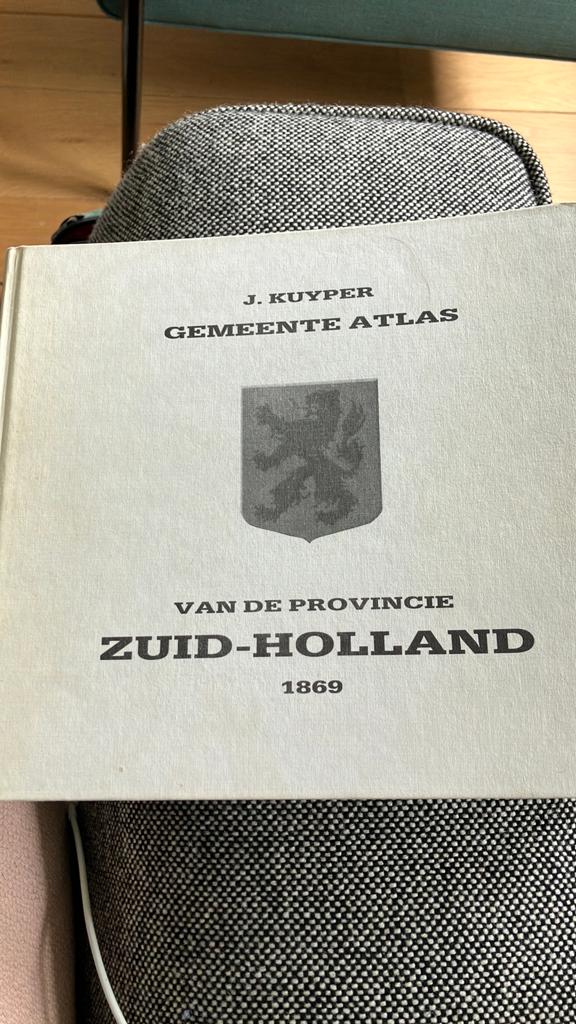 J. Kuyper - Gemeente Atlas van de provincie Zuid-Holland, Boeken, Atlassen en Landkaarten, Overige atlassen, Ophalen of Verzenden