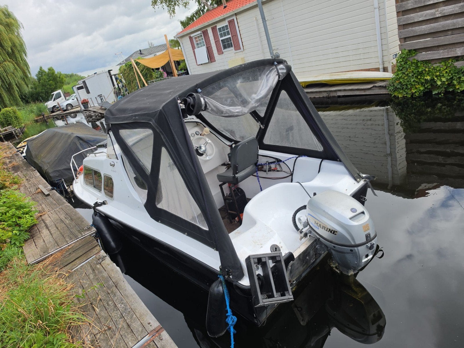 nimarine 15 pk 4 takt langstaart elektrichgestard, Watersport en Boten, Buiten- en Binnenboordmotoren, 10 tot 30 pk, Viertaktmotor