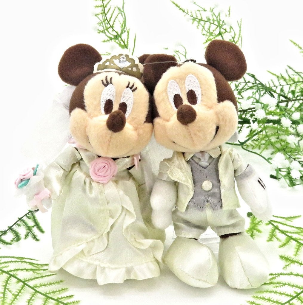Zeer mooie Mickey & Minnie bruiloft corsages., Ophalen of Verzenden, Nieuw, Versiering, Geboorte of Huwelijk