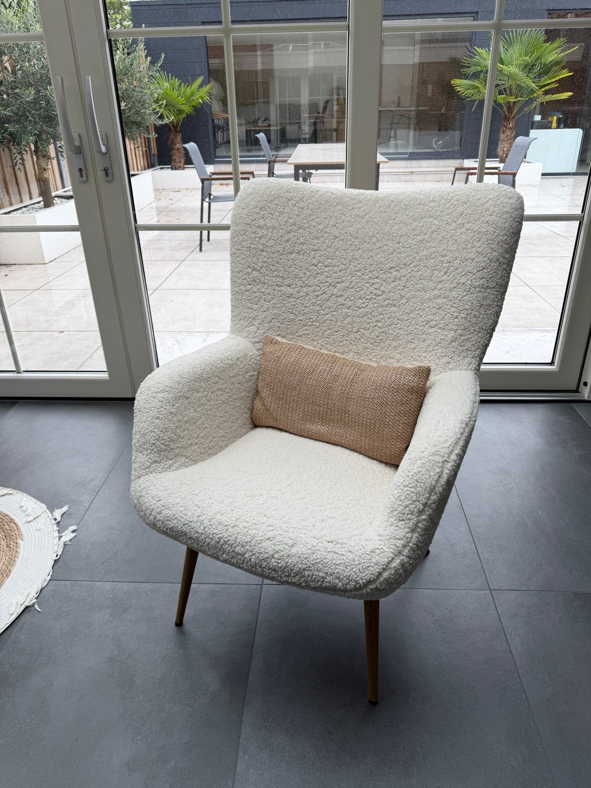 2x JYSK HUNDESTED (teddy)stoelen, Ophalen, Twee, Overige kleuren, Zo goed als nieuw