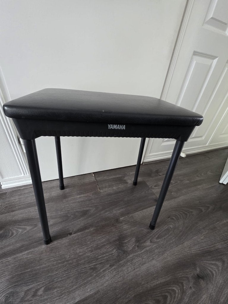Yamaha pianobank, Ophalen, Zo goed als nieuw, Zwart, Piano