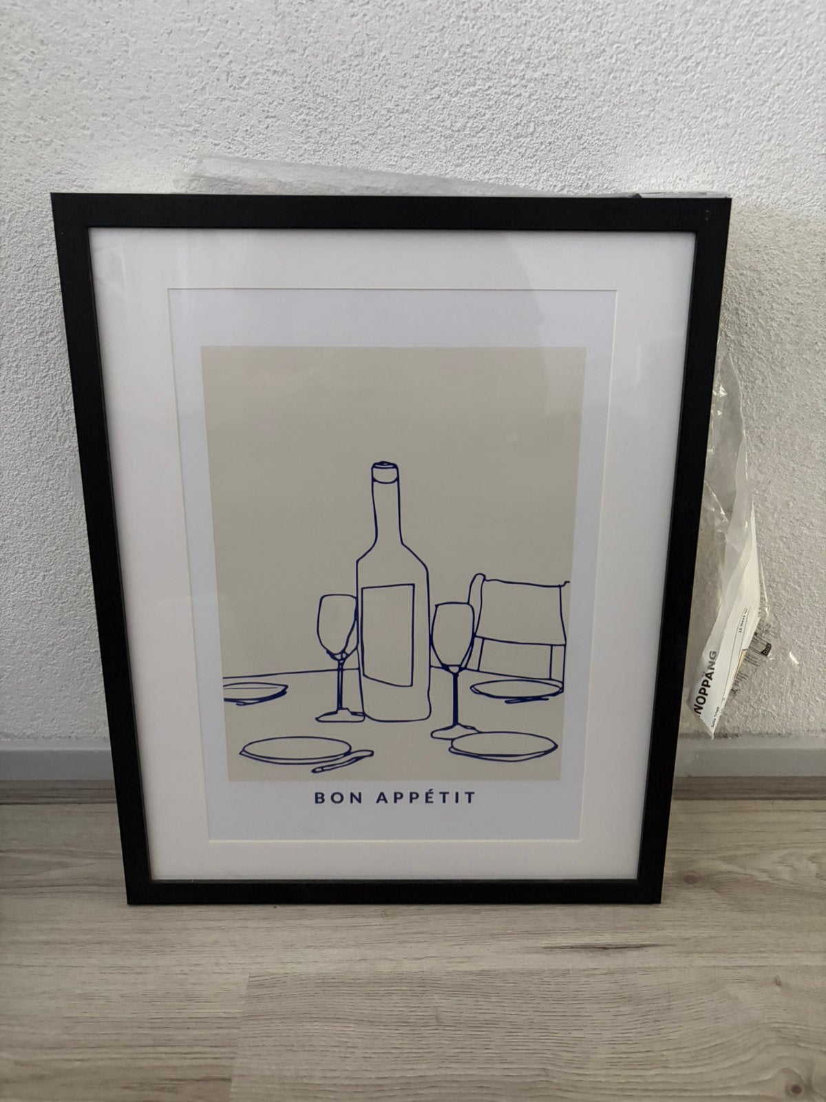 Lijst met poster - GRATIS, Ophalen, Zo goed als nieuw