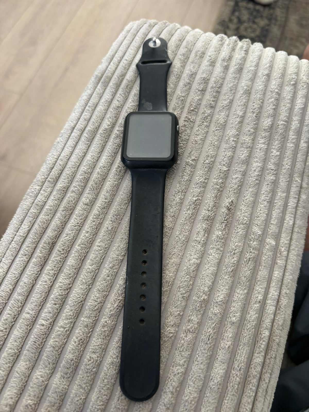 Apple watch 3, Sieraden, Tassen en Uiterlijk, Smartwatches, Verzenden, Zo goed als nieuw, Zwart, IOS