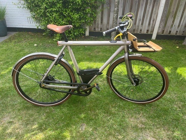 VanMoof S1 Smartbike, Fietsen en Brommers, Fietsen | Heren | Herenfietsen, Gebruikt, Versnellingen, Schijfrem, 53 tot 57 cm