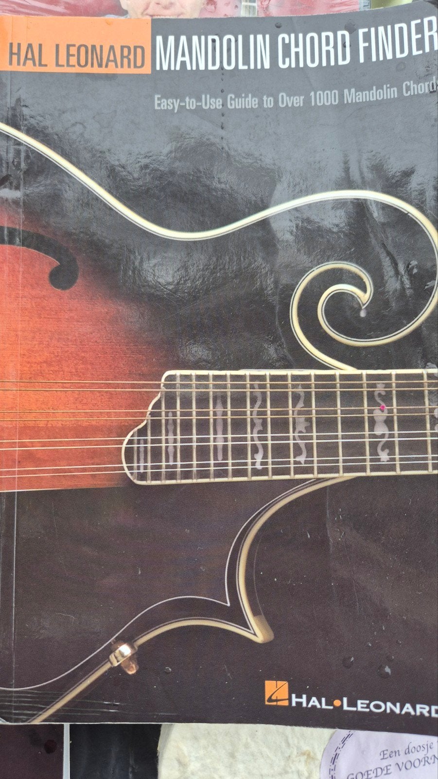 Hal Leonard Mandoline Akkoordenzoek - Meer dan 1000 akkoord, Gebruikt, Overige genres, Les of Cursus, Ophalen of Verzenden