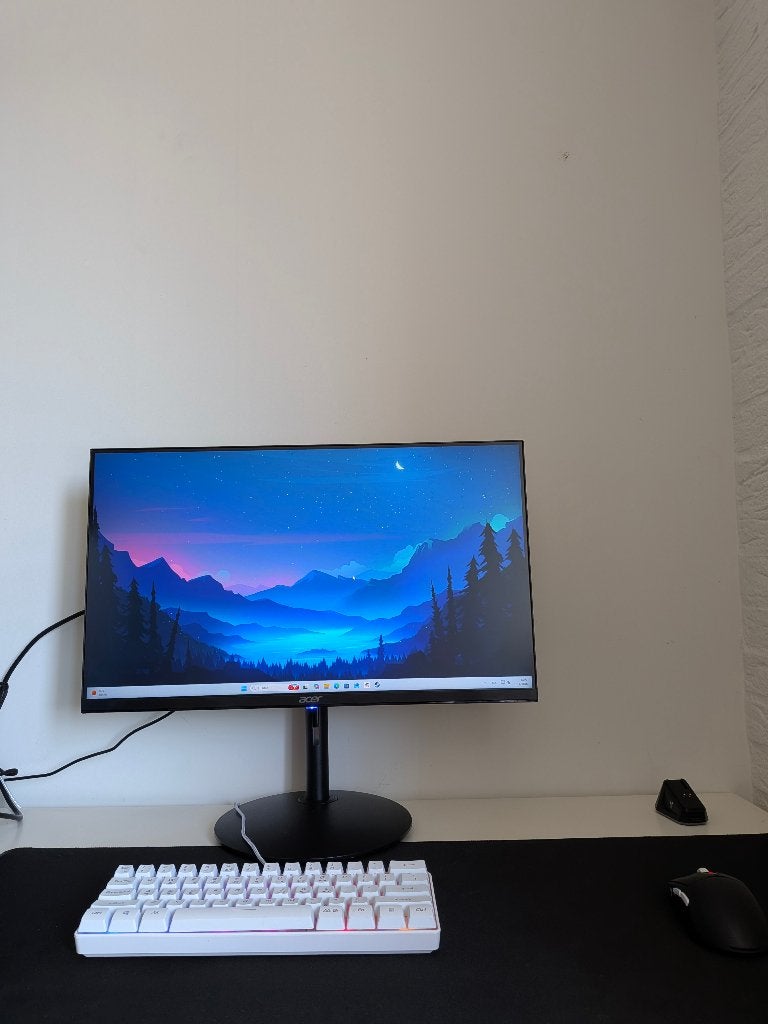 Acer Nitro XF0 (23.8", FHD, 200Hz), Computers en Software, Desktop Pc's, 32 GB, Custom Build, AMD Ryzen 5, Zo goed als nieuw