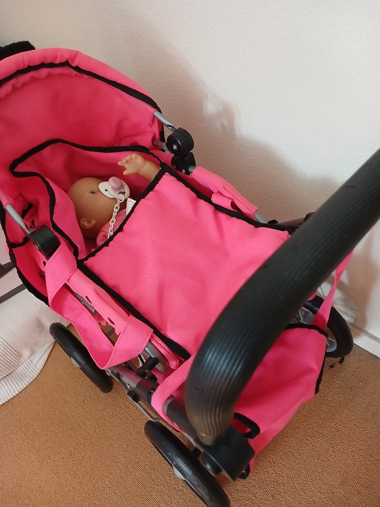 Poppenbuggy en poppetje, Ophalen, Gebruikt, Overige typen