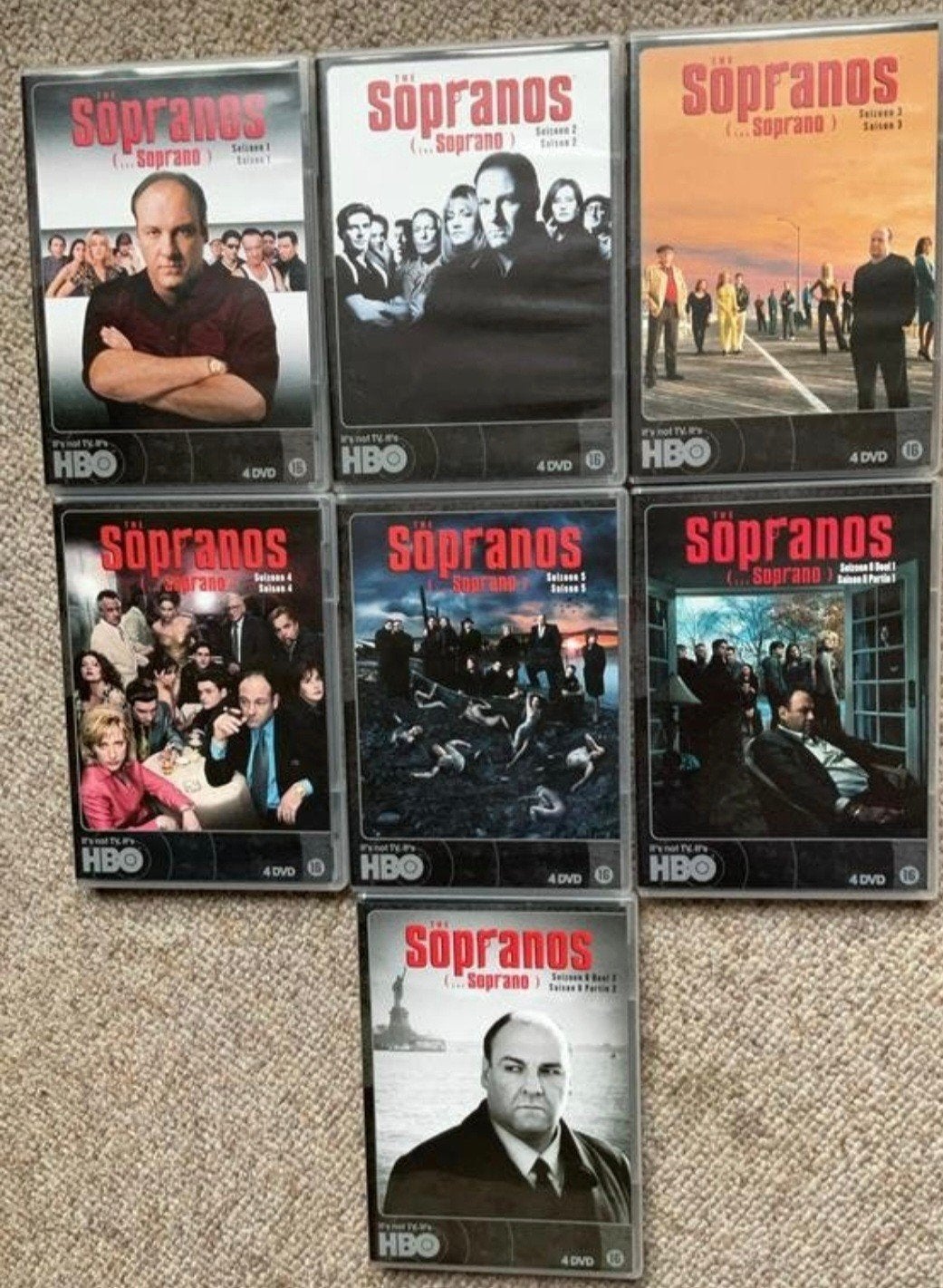 The Sopranos: The Complete Series DVD kartonnen Boxset, Vanaf 16 jaar, Misdaad, Nederlands, Ophalen of Verzenden