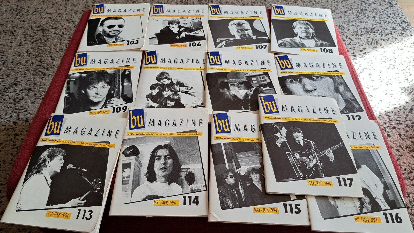 Beatles Unlimited 14 fanclub bladen, Boeken, Ophalen of Verzenden, Zo goed als nieuw, Muziek, Film of Tv