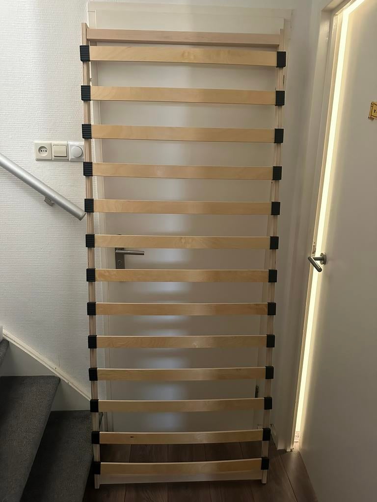 Lattenbodem 80x200, Ophalen, Zo goed als nieuw, Eenpersoons, 80 cm