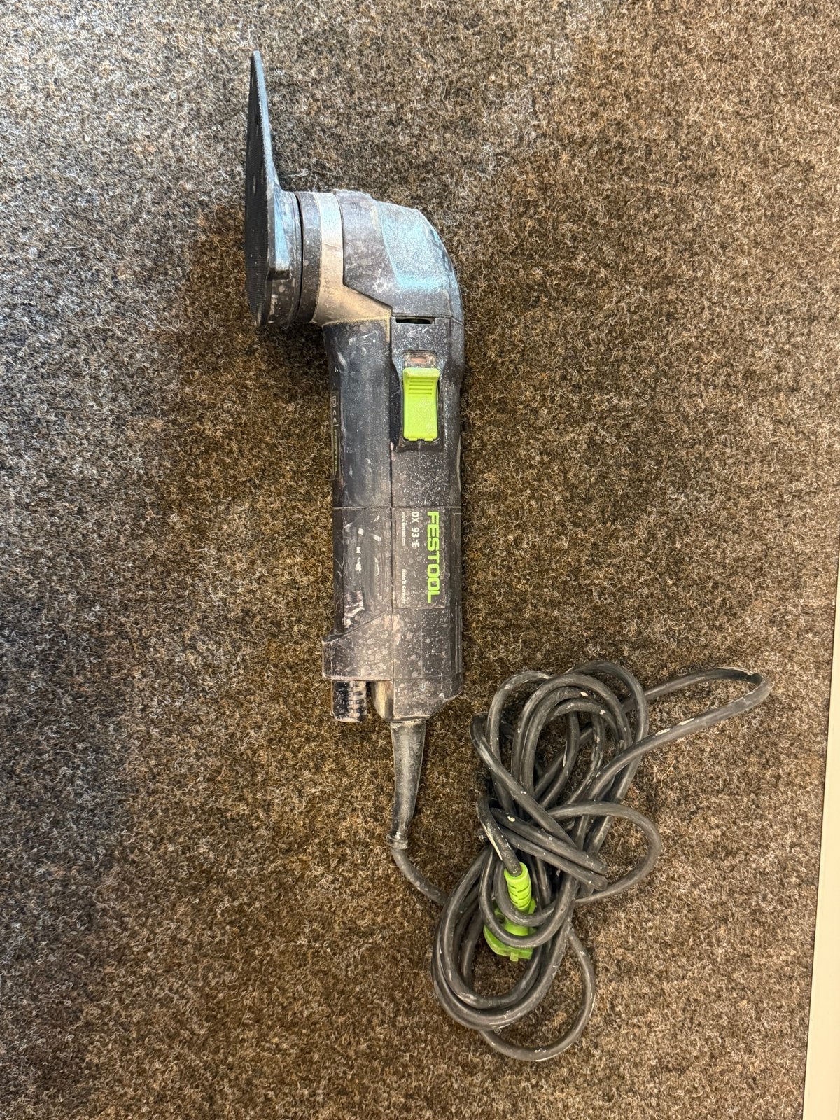 Festool DX 93 E Vlakschuurmachine - Gebruikt, Ophalen of Verzenden, Gebruikt, Minder dan 600 watt, Vlakschuurmachine