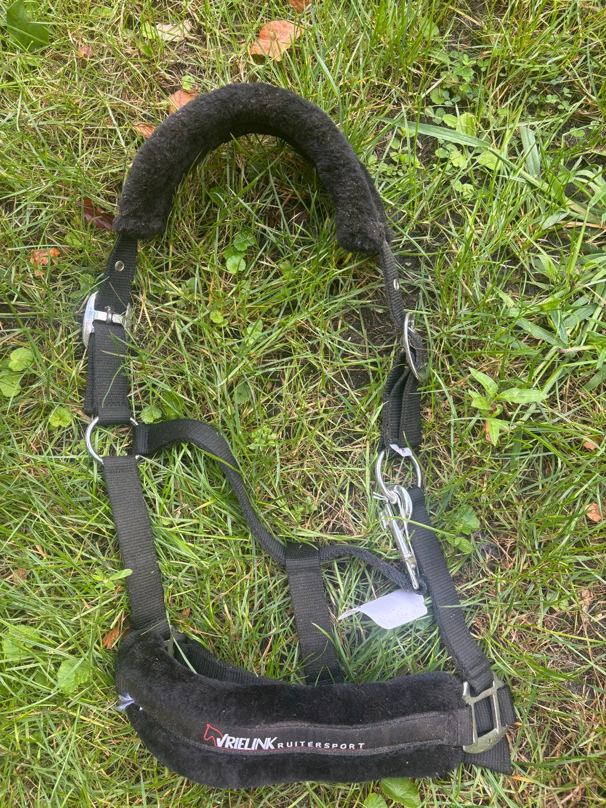 Mooi vrielink halster, Dieren en Toebehoren, Paarden en Pony's | Overige Paardenspullen, Ophalen, Nieuw