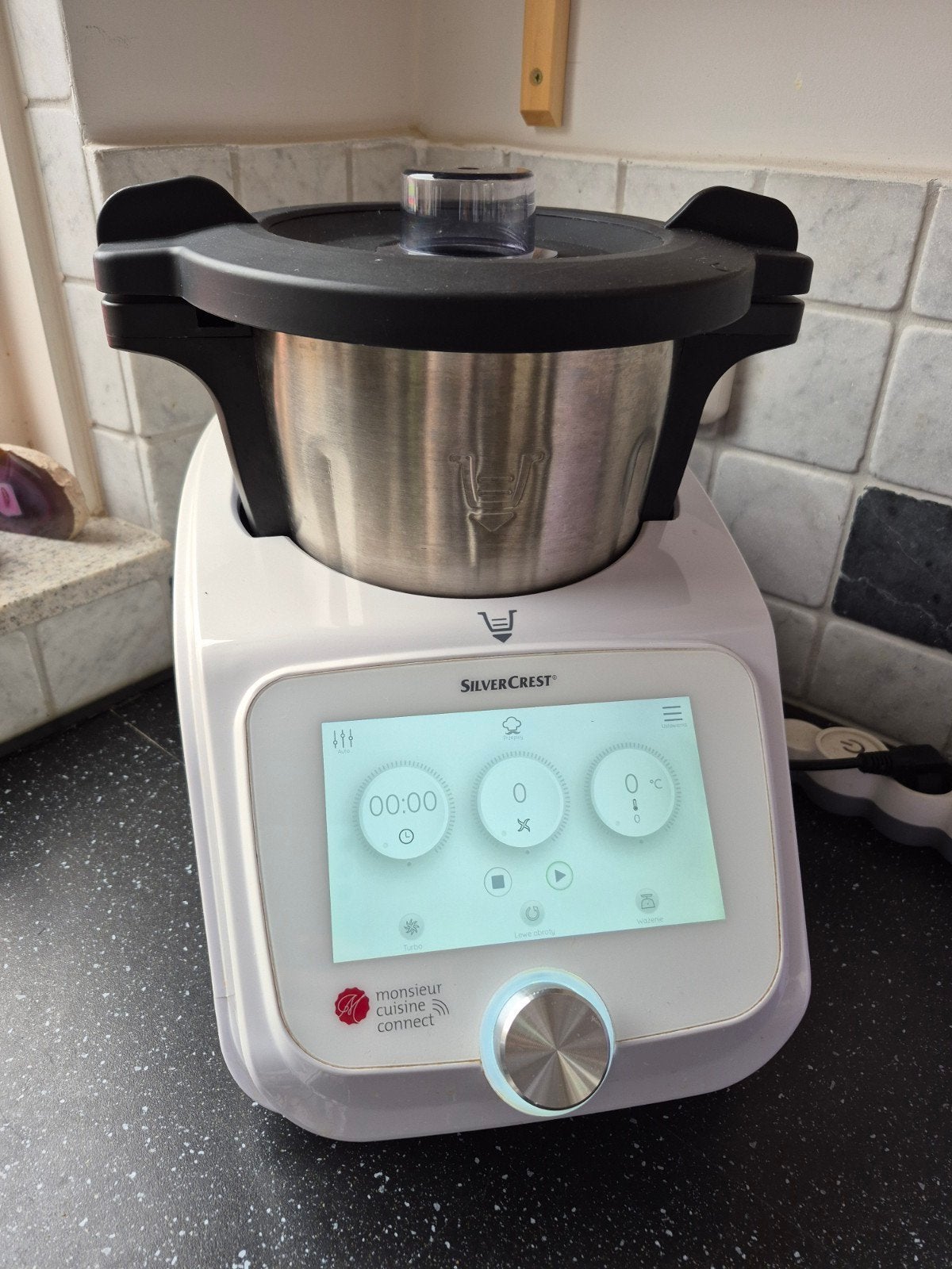 Keukenmachine Silvercrest Monsieur Cuisine Connect-ALS NIEUW, Witgoed en Apparatuur, Ophalen, Zo goed als nieuw, 3 snelheden of meer
