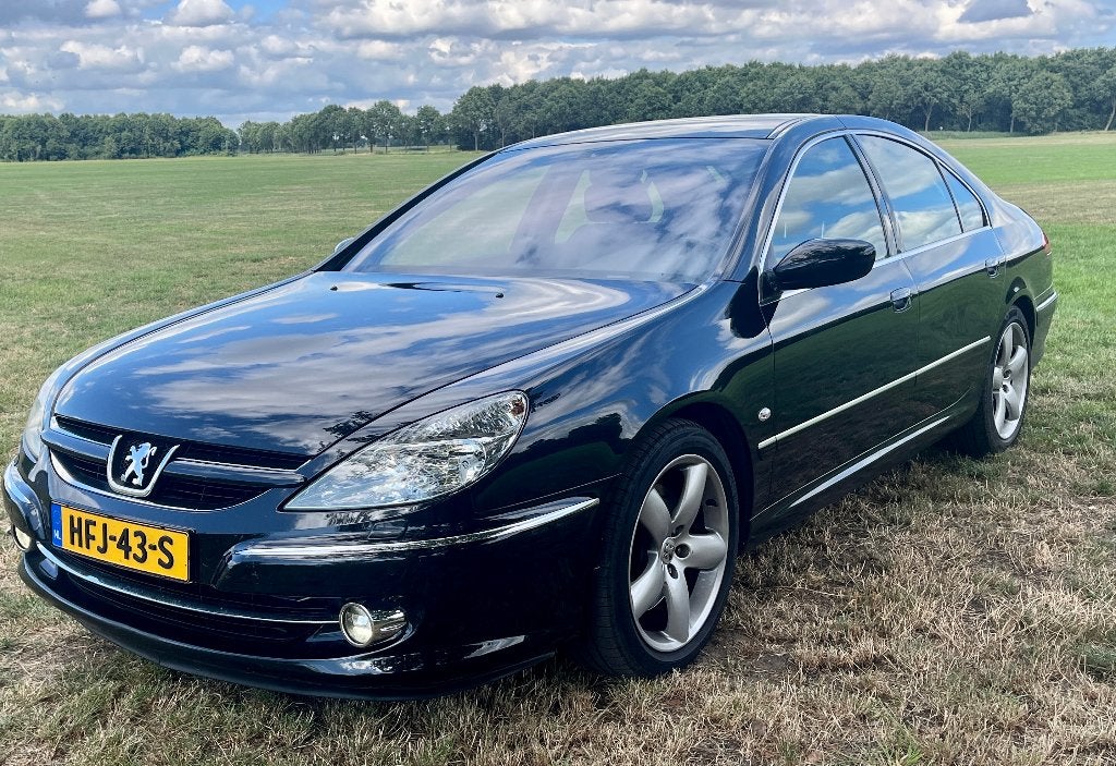 Peugeot 607 V6 3.0 executive, Auto's, 1800 kg, Zwart, 1648 kg, 2946 cc