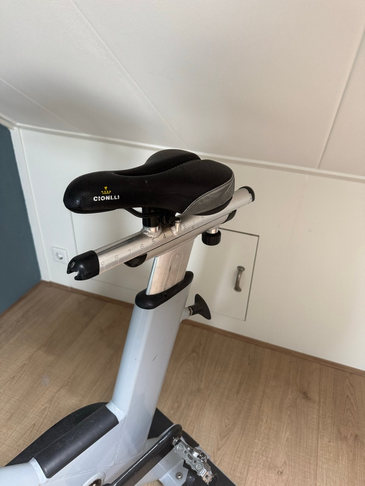 Spinningfiets - Trapper mist bandjes, Ophalen, Gebruikt, Spinningfiets, Metaal