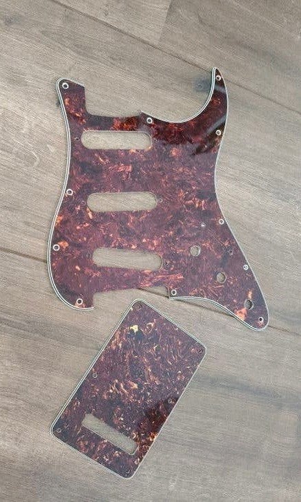Slagplaat en backplate Stratocaster - aangepaste VTT!, Muziek en Instrumenten, Ophalen of Verzenden, Gebruikt, Elektrische gitaar
