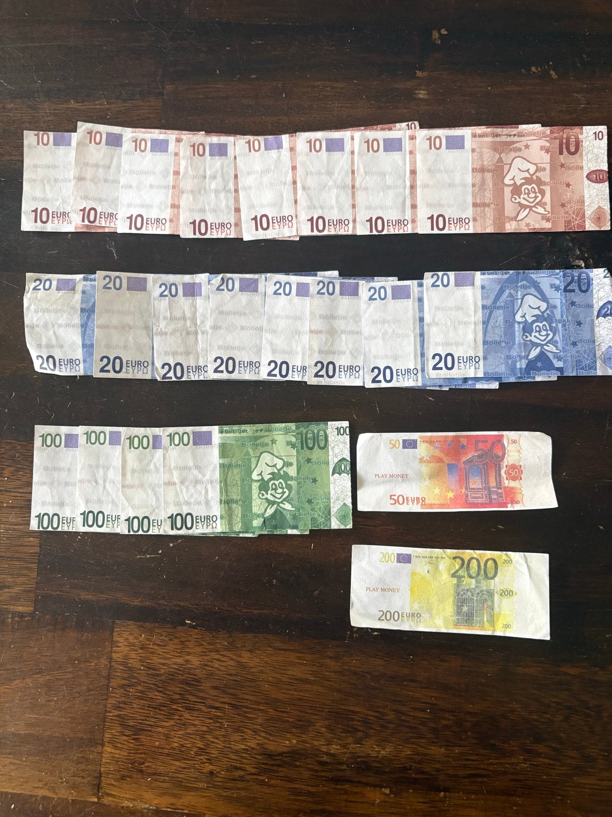 Speelgoed geld set - Euro biljetten voor kinderen, Ophalen of Verzenden, Gebruikt, Jongen of Meisje