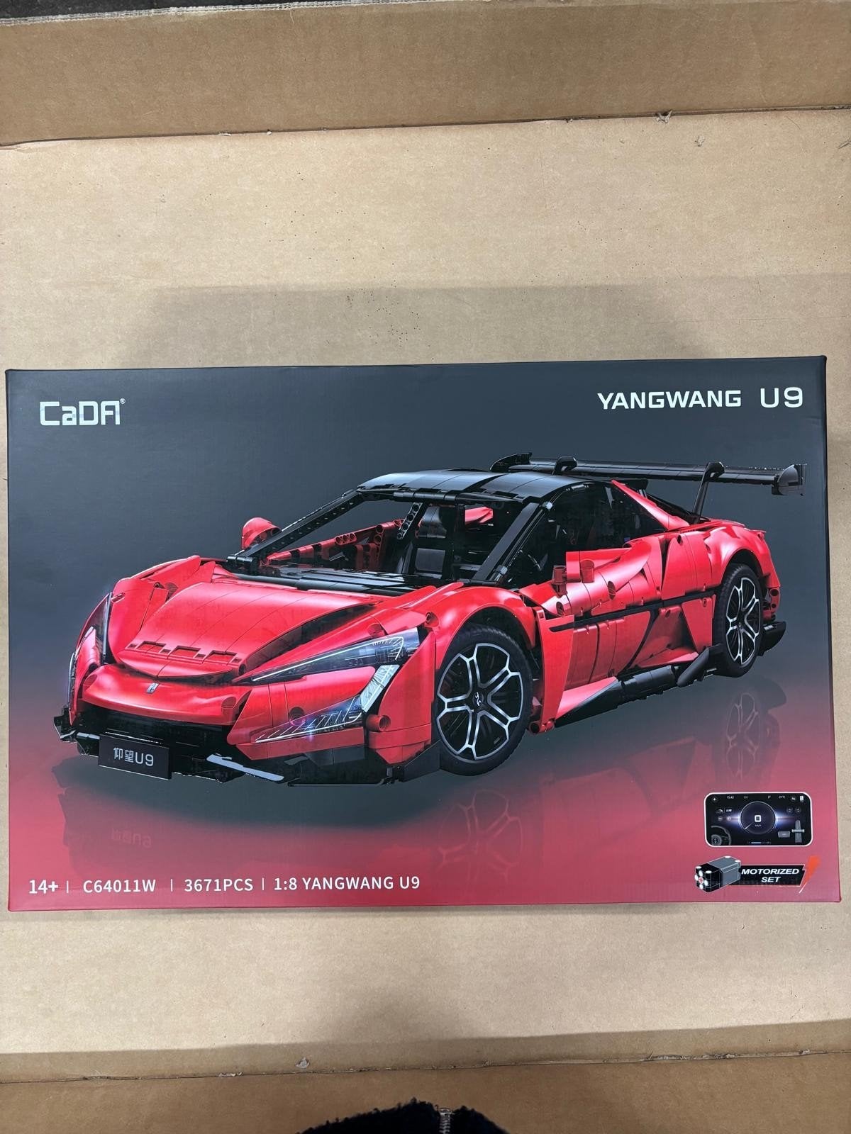 CaDA Yangwang U9 Supercar, nieuw in doos, -, -, Nieuw, Ophalen of Verzenden