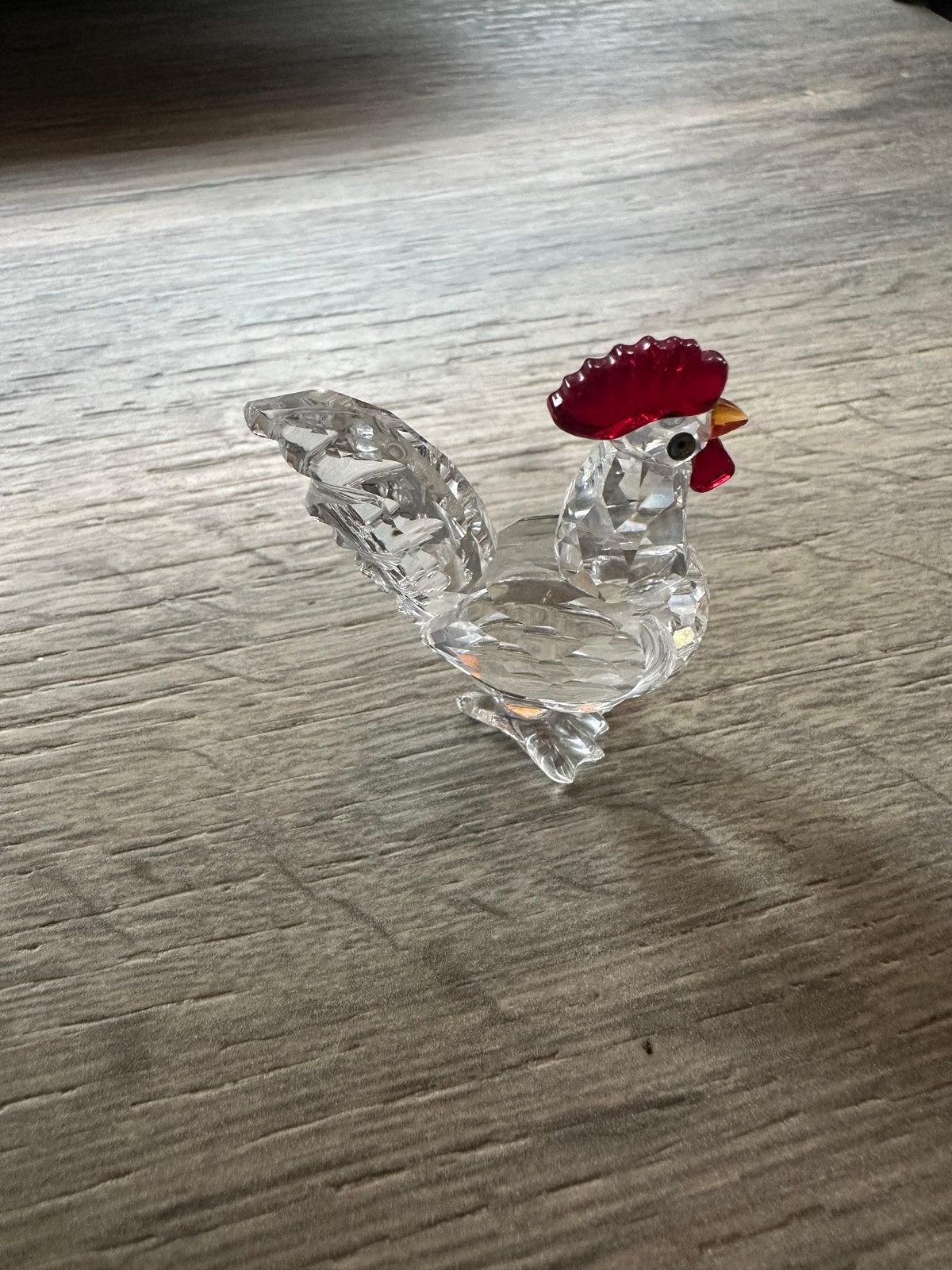 Swarovski Kristallen Haan - Decoratief Figuur, Meerkleurig, Ophalen of Verzenden, Zo goed als nieuw, Modern