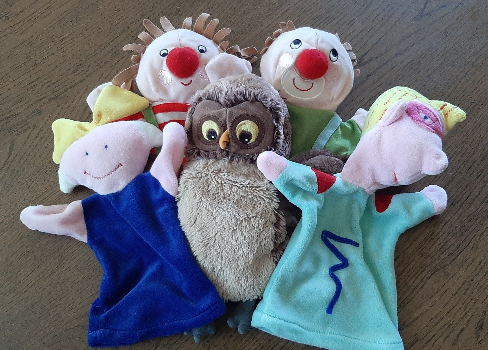 Handpoppen poppenkastpoppen ikea, Ophalen of Verzenden, Gebruikt, IKEA