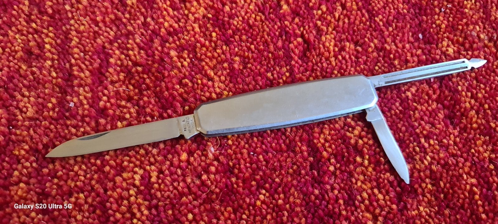 Paul A. Henckels Inox Solingen Zakmes - Vintage, Ophalen of Verzenden