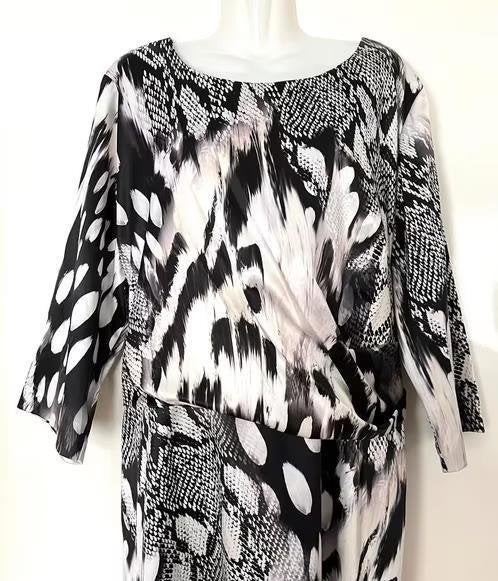 Select Hermann Lange jurk maat 50[v], Kleding | Dames, Overige kleuren, Maat 46/48 (XL) of groter, Ophalen of Verzenden, Zo goed als nieuw
