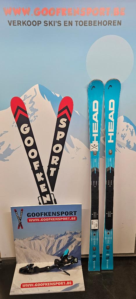 Head wc rebels e-sl PRO model 25/26 + FF16 725€ nieuw, 160 tot 180 cm, Nieuw, Ophalen of Verzenden, Skiën