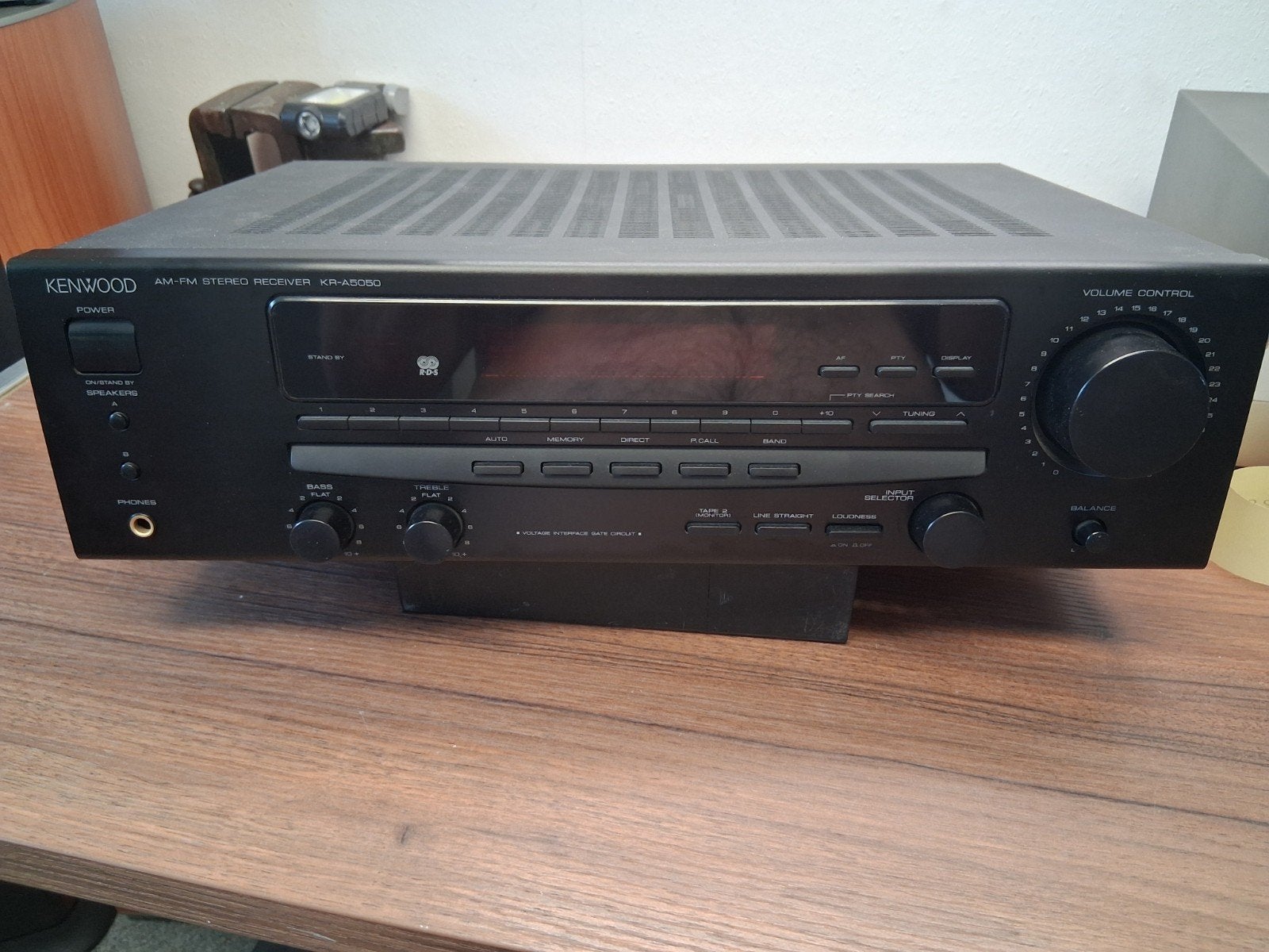Kenwood  kr-a5050 tuner versterker, Ophalen, Gebruikt