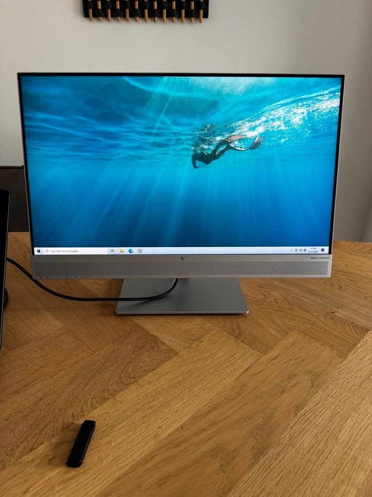 HP E243m Monitor Beeldscherm, Gebruikt, IPS, Kantelbaar, Full HD