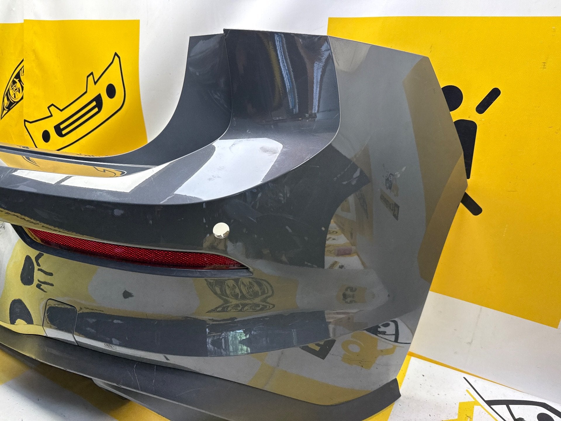 VOLKSWAGEN VW GOLF VIII 8 GTI 4pdc ACHTERBUMPER 5H6807421D, Gebruikt, Volkswagen, Volkswagen AG, Achter