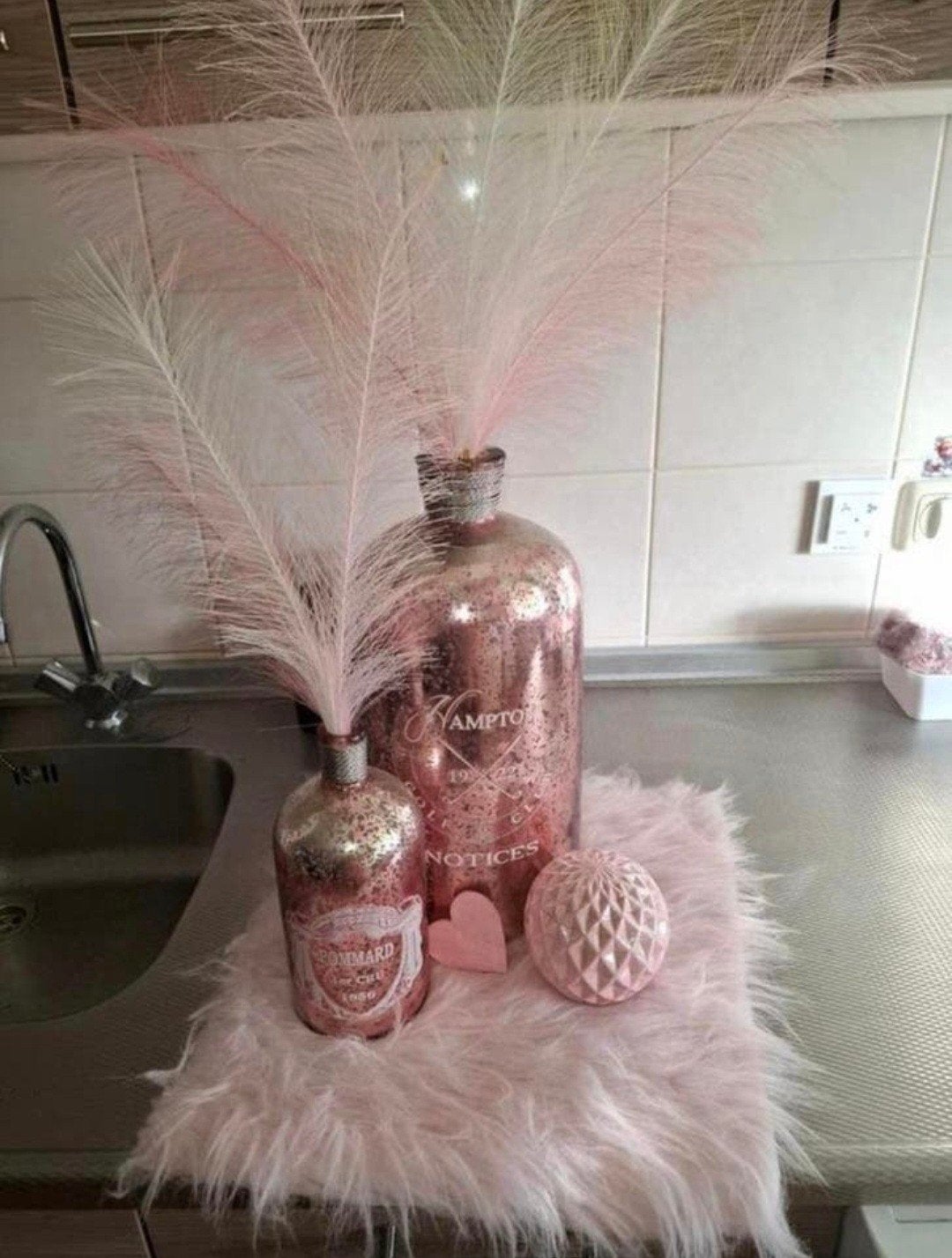 Vazen set, Ophalen, Overige kleuren, Minder dan 50 cm, Glas