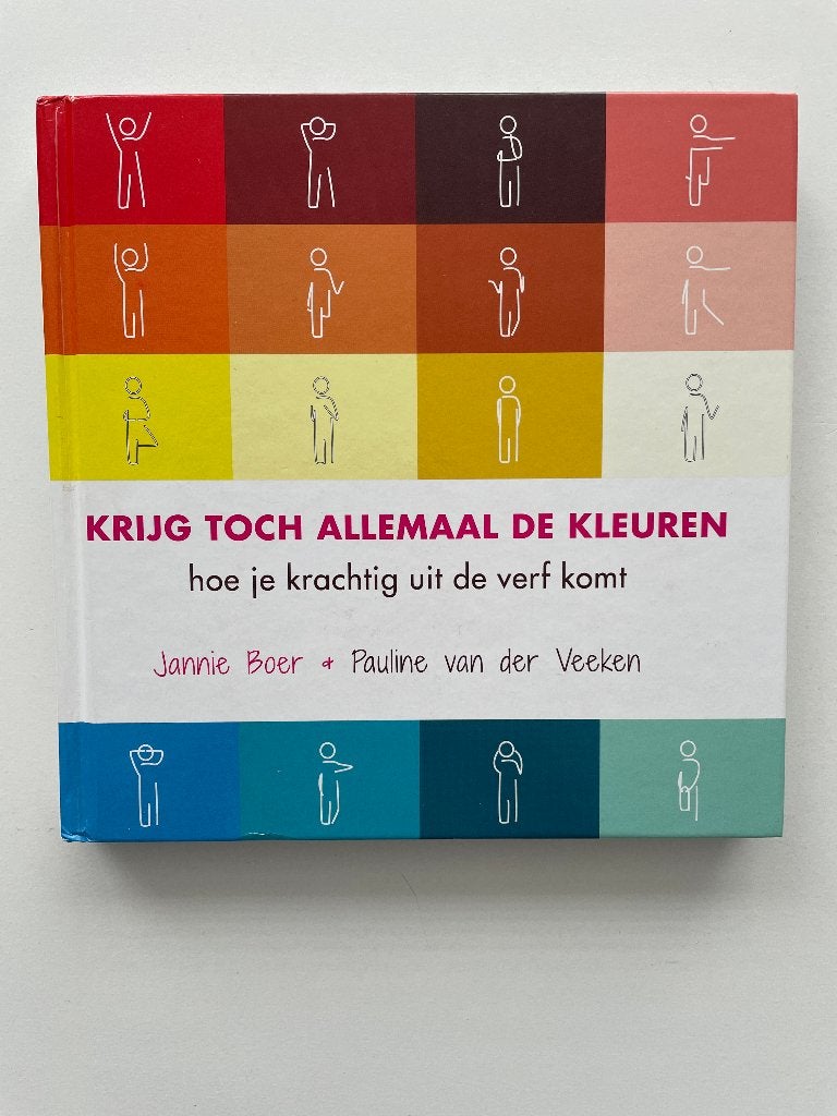 Krijg toch allemaal de kleuren, Boeken, Verzenden, Nieuw, Jannie Boer, Overige onderwerpen