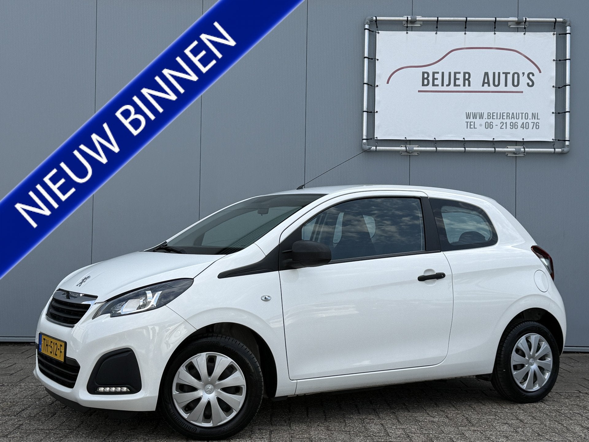 Peugeot 108 1.0 e-VTi Access 31.123 km (NAP)/Origineel NL., Voorwielaandrijving, Stof, Gebruikt, Euro 6