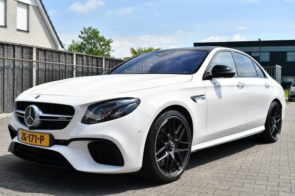 Mercedes-Benz E-Klasse AMG 63 S 4MATIC+ 1e Lak | Carbon | So, Auto's, Mercedes-Benz, Automaat, Gebruikt, Wit, 11 km/l