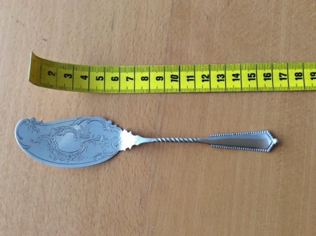 antiek zilver botermesje, Ophalen of Verzenden
